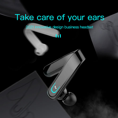 Auricular Bluetooth YX18 com Clip de Orelha | 28h Autonomia | BT 5.1 | 5 Cores
