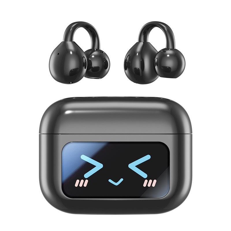 Auriculares Desportivos Sem Fios BT 5.4 | Open Ear com Microfone e À Prova de Água