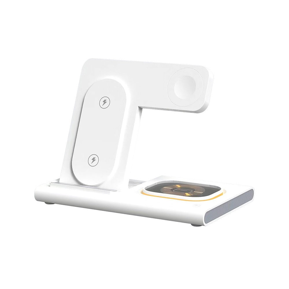 Carregador Sem Fios 3 em 1 com Carregamento Rápido QC4.0 — 30W, Magnético, para iPhone e Samsung