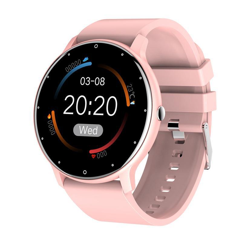 Smartwatch ZL02D | Monitor Cardíaco, Pressão Arterial e Sono | IP67 À Prova de Água