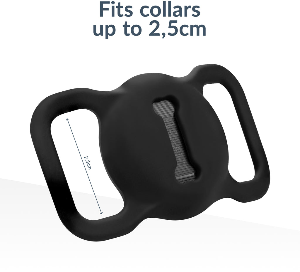Beeep Onetag Apple Find My & Android Tracker - Dog Collar Tag - Black