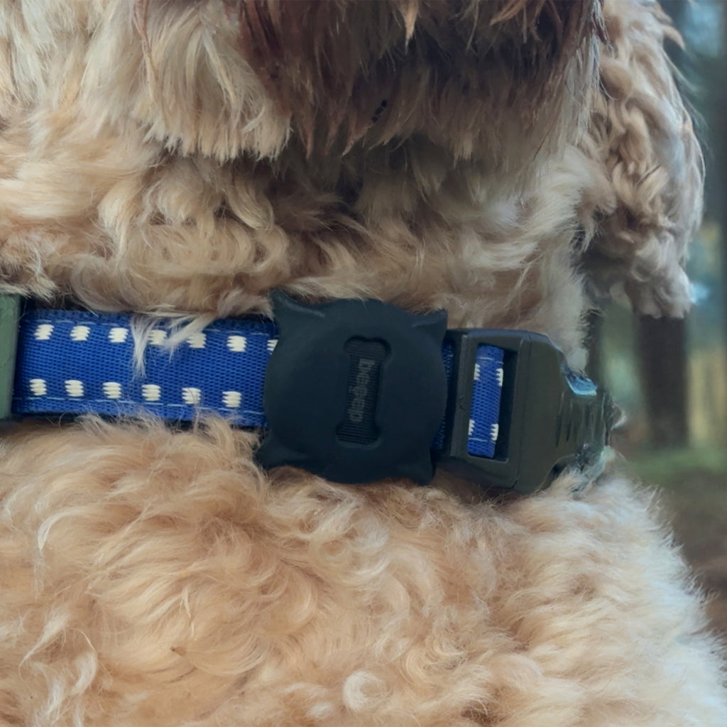 Beeep Onetag Apple Find My & Android Tracker - Dog Collar Tag - Black
