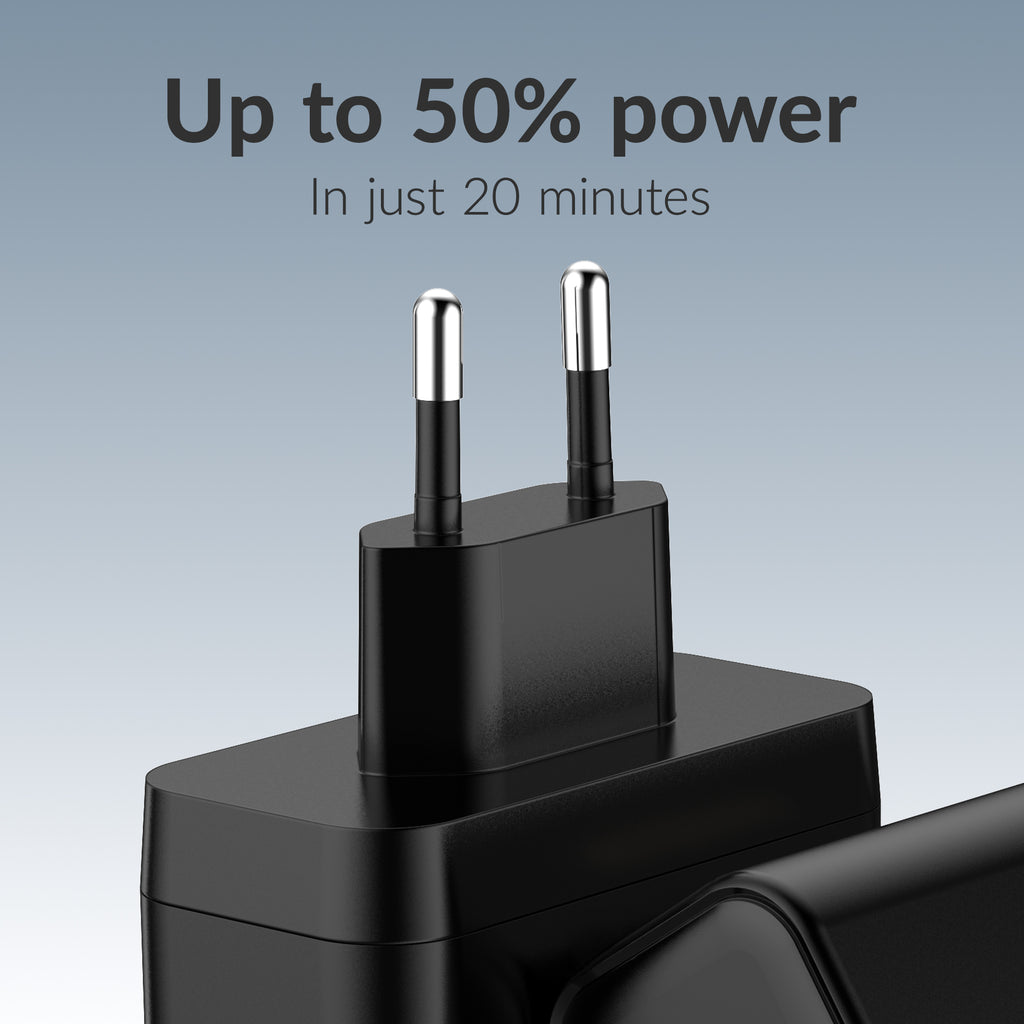 Mobilize Wall Charger 3X Usb-C + 1X Usb Gan 140W With Pd/Pps Black