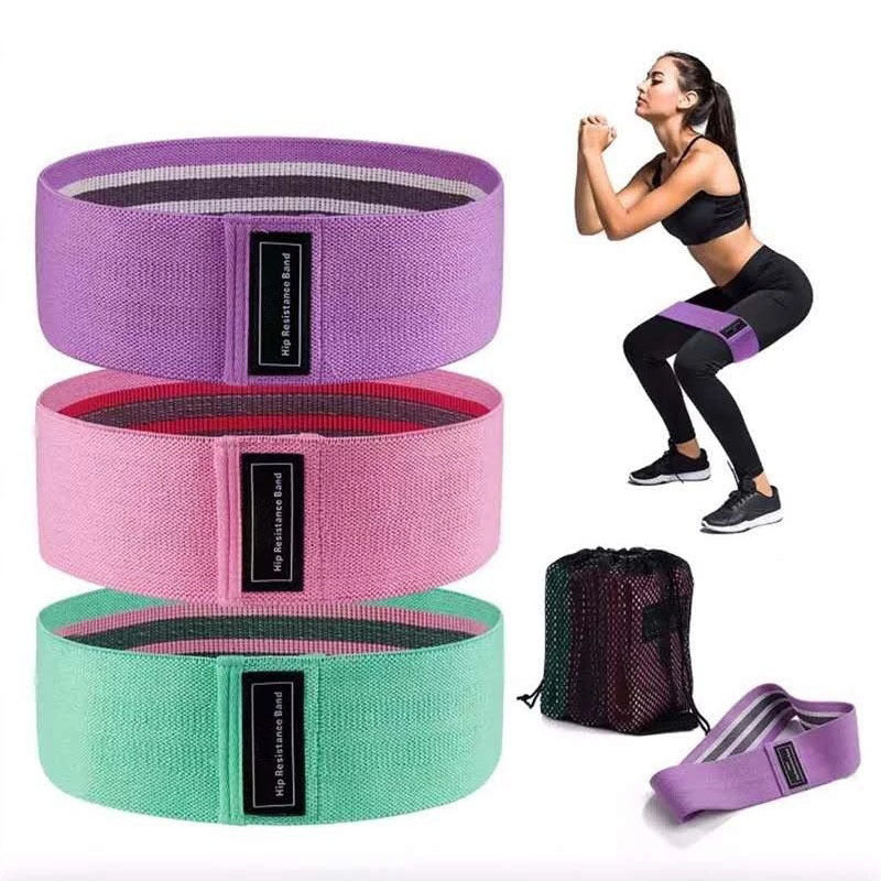 Tapete de Yoga com Banda Elástica para Glúteos | Treino de Força e Flexibilidade