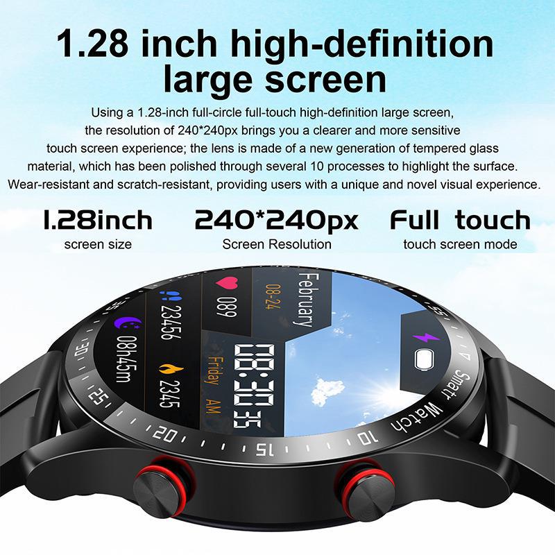 HW20 Smartwatch ECG+PPG — Bracelete em Aço Inoxidável, Ecrã 1,46", Chamadas Bluetooth e Monitor Cardíaco