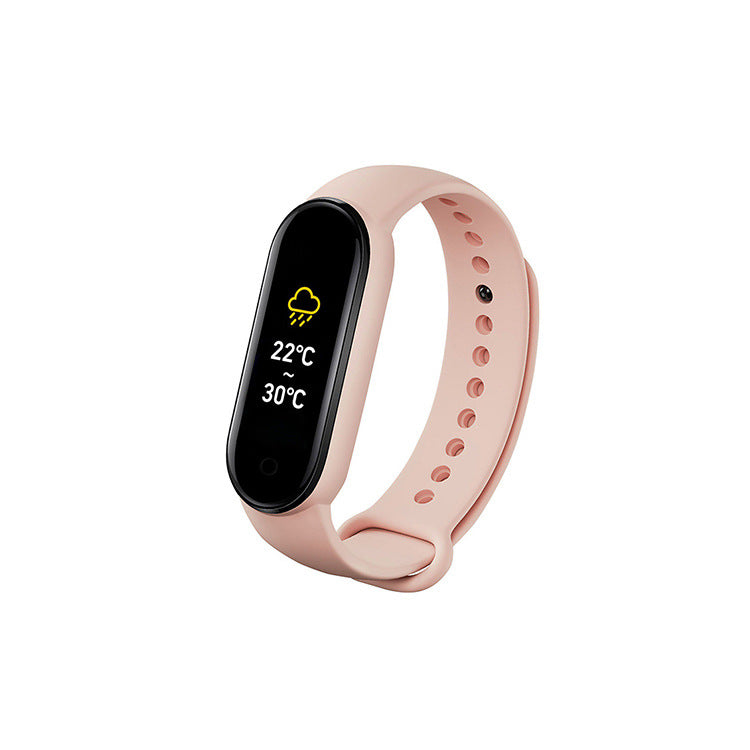 Pulseira Inteligente M6 | Monitor Cardíaco e SpO2 | Conta Passos | 5 Cores