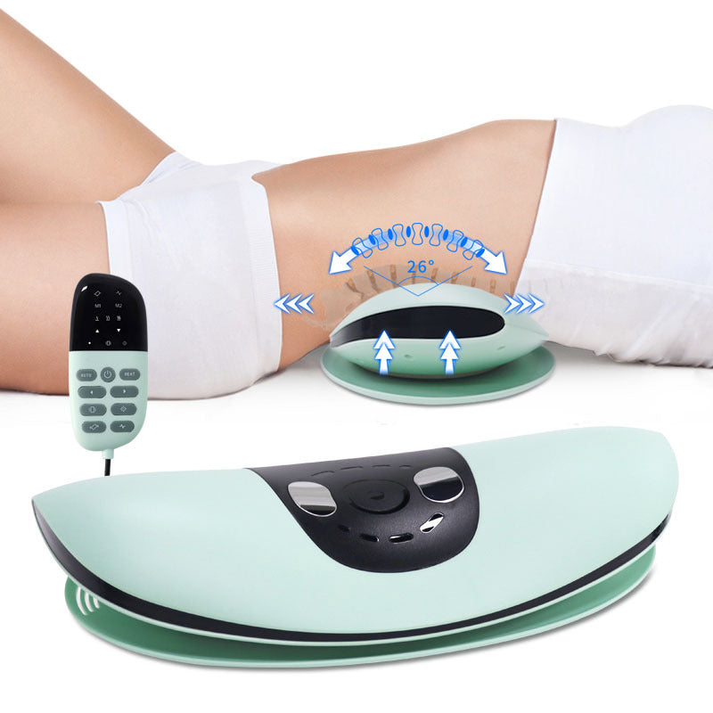 Massajador Lombar e Cervical Inteligente | Vibração, TENS e Compressão a Quente