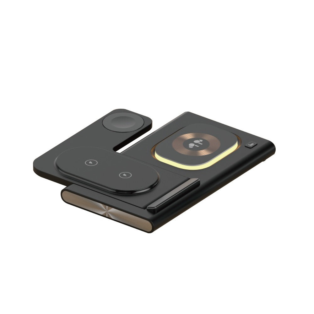 Carregador Sem Fios 3 em 1 com Carregamento Rápido QC4.0 — 30W, Magnético, para iPhone e Samsung