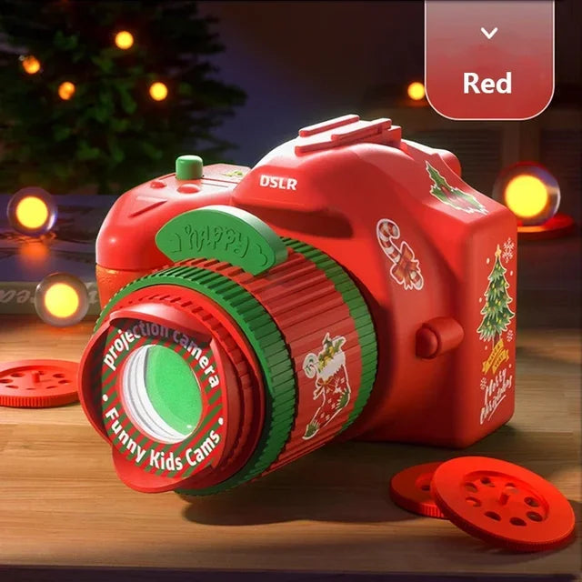 Câmara Brinquedo de Projeção de Natal | Lanterna Projetora Divertida para Bebés