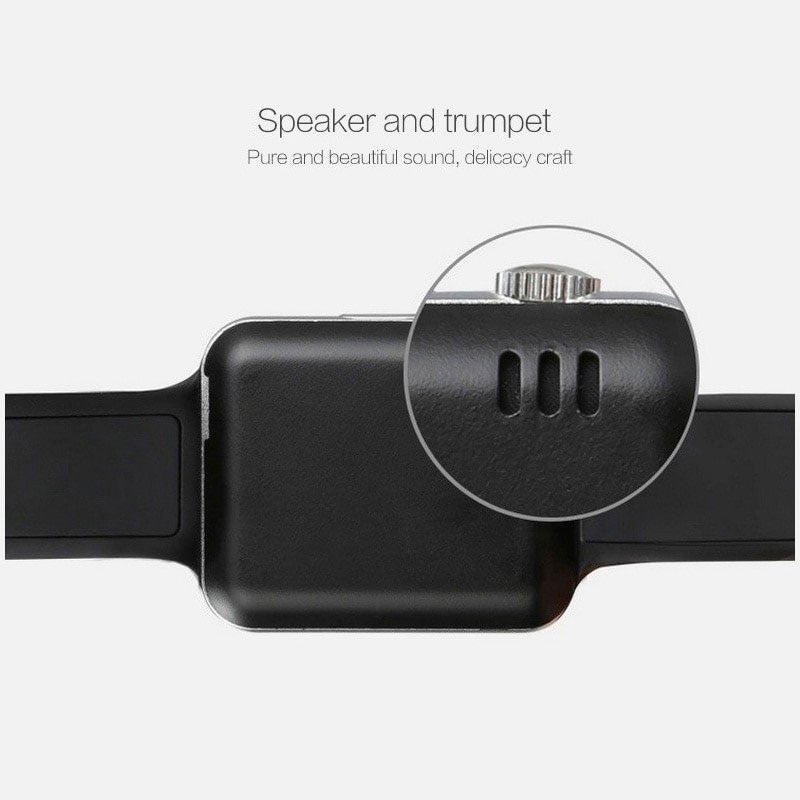 Smartwatch A1 Bluetooth com Cartão SIM | Pedometer, Câmara 0,3MP, Ecrã 1,54"