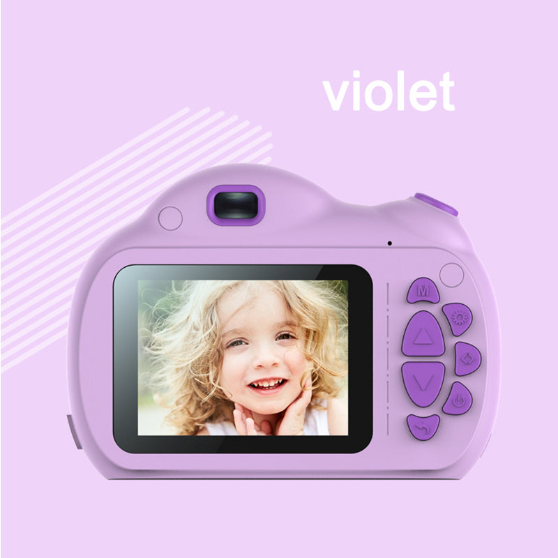 Câmara Digital Mini HD para Crianças – Bonita, Divertida, Dupla Câmara 720P/1080P, Presente Ideal