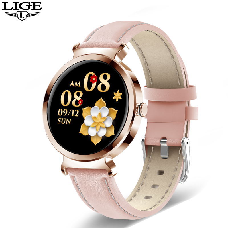 Smartwatch Feminino LIGE | Pulseira Multifuncional com Monitor de Saúde