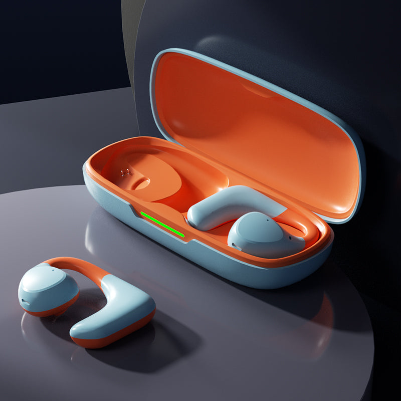 OWS Auriculares Bluetooth 5.3 Open-Air — Condução Aérea, 8h Bateria, Sem Fios Binaural