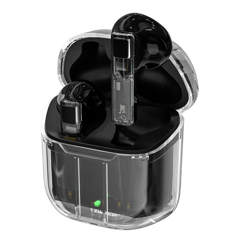 YX06 Transparent Bluetooth Headset Low Delay Wireless TWS Game Video Games Sports Headset
