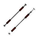 Barra de Tração para Porta Sem Furos | Ajustável 60-130 cm | Fitness em Casa