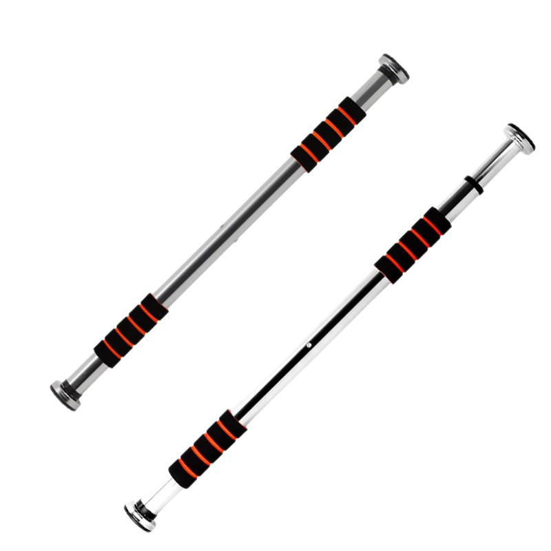 Barra de Tração para Porta Sem Furos | Ajustável 60-130 cm | Fitness em Casa