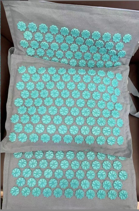 Tapete de Acuppressão Loto em Linho e Coco | Almofada e Travesseiro | Várias Cores