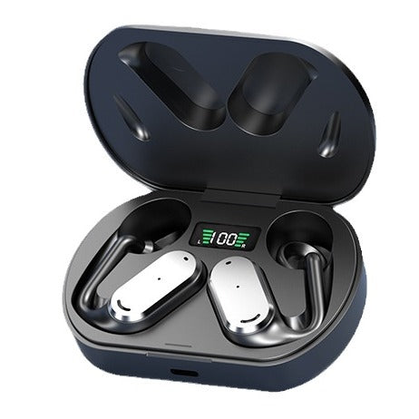 Auriculares Bluetooth GT-R de Condução Óssea com Ecrã Digital