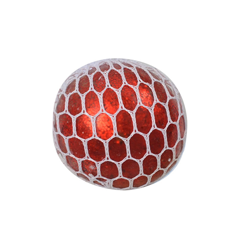 Bola de Uvas Antistress Colorida, Brinquedo Squishy para Aliviar o Stress