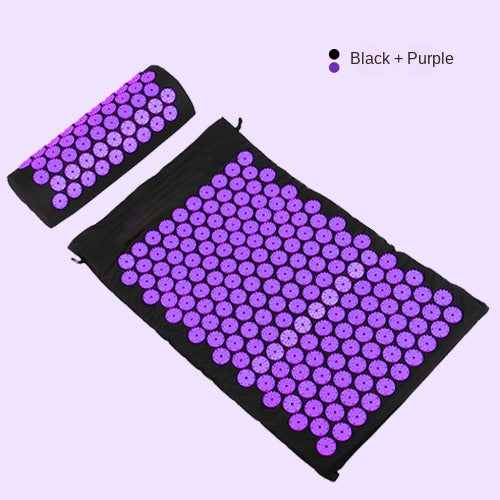 Tapete de Acuppressão Yoga com Pontos de Estimulação | Esponja Loto | 2 Tamanhos e 8 Cores