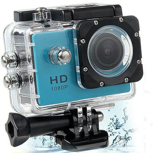 Câmara de Ação 4K Waterproof WiFi com Comando RF e Acessórios