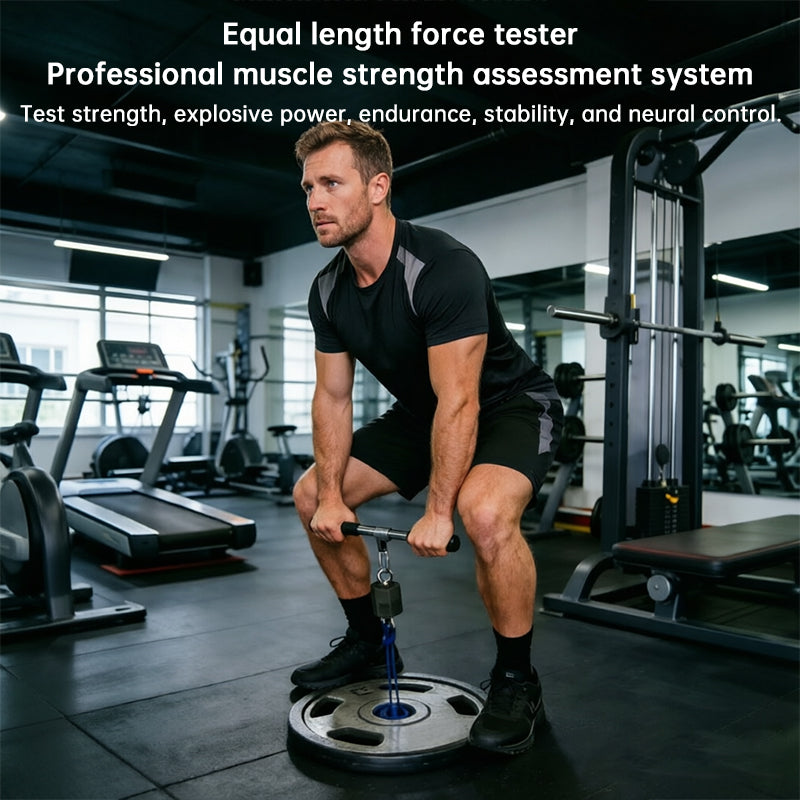 500kg Digital Dynamometer – Isometric Strength Tester with APP Control, Push Pull Force Sensor & Peak RFD