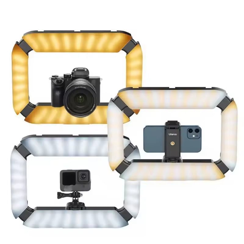 Ulanzi U200 Ring Light para Vídeo | Rig Handheld com LED para Gravação
