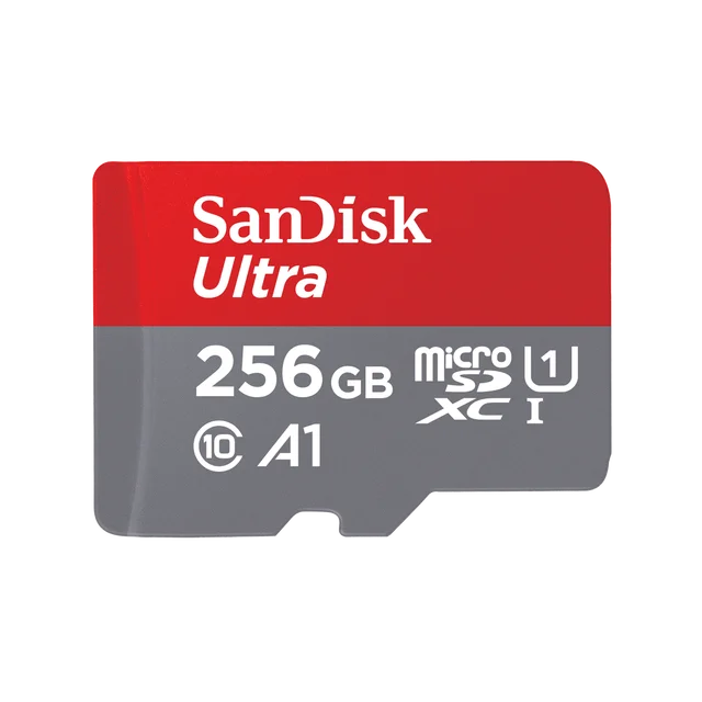 Cartão microSD UHS-I para smartphone, drone e câmara, até 512 GB