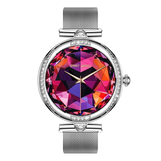 Smartwatch Feminino NX17 Pro | AMOLED, Chamadas Bluetooth e Monitorização de Saúde
