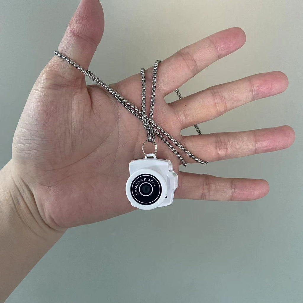 Câmara CCD Mini Y20 com Colar | HD para Estudantes, Festas e Viagens