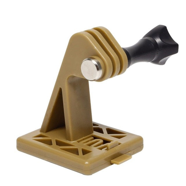 Adaptador fixo de câmara para capacete tático e airsoft