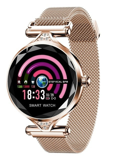H1 Smartwatch para Senhora com Ecrã Colorido e Design Premium