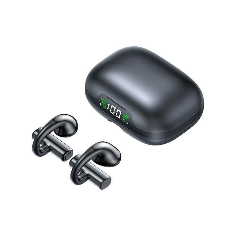 Auriculares Bluetooth sem fios JR03, binaurais, com redução de ruído e bateria de longa duração