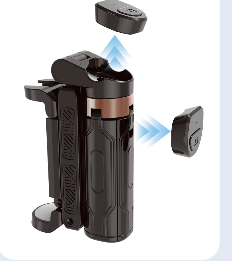 Selfie Stick Bluetooth JC-25 com Tripé Extensível e Suporte de Chão