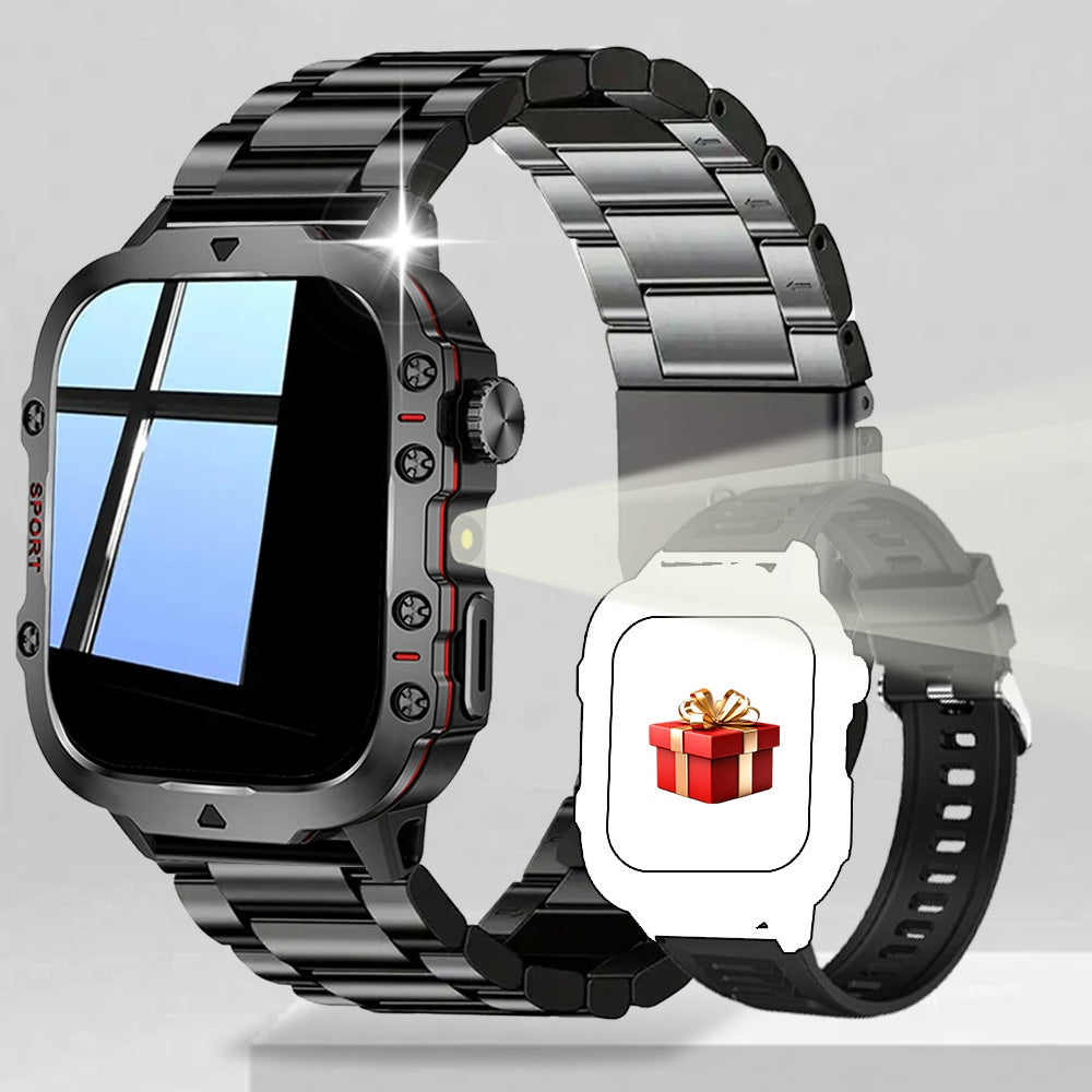 Smartwatch H19 Fitness Tracker | Freq. Cardíaca, Pedometer, Chamadas Bluetooth para iOS
