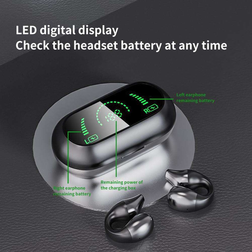 S03 Auriculares Sem Fios Bluetooth 5.2 — Desportivos, IPX5, 120h de Música e Caixa de 2200mAh