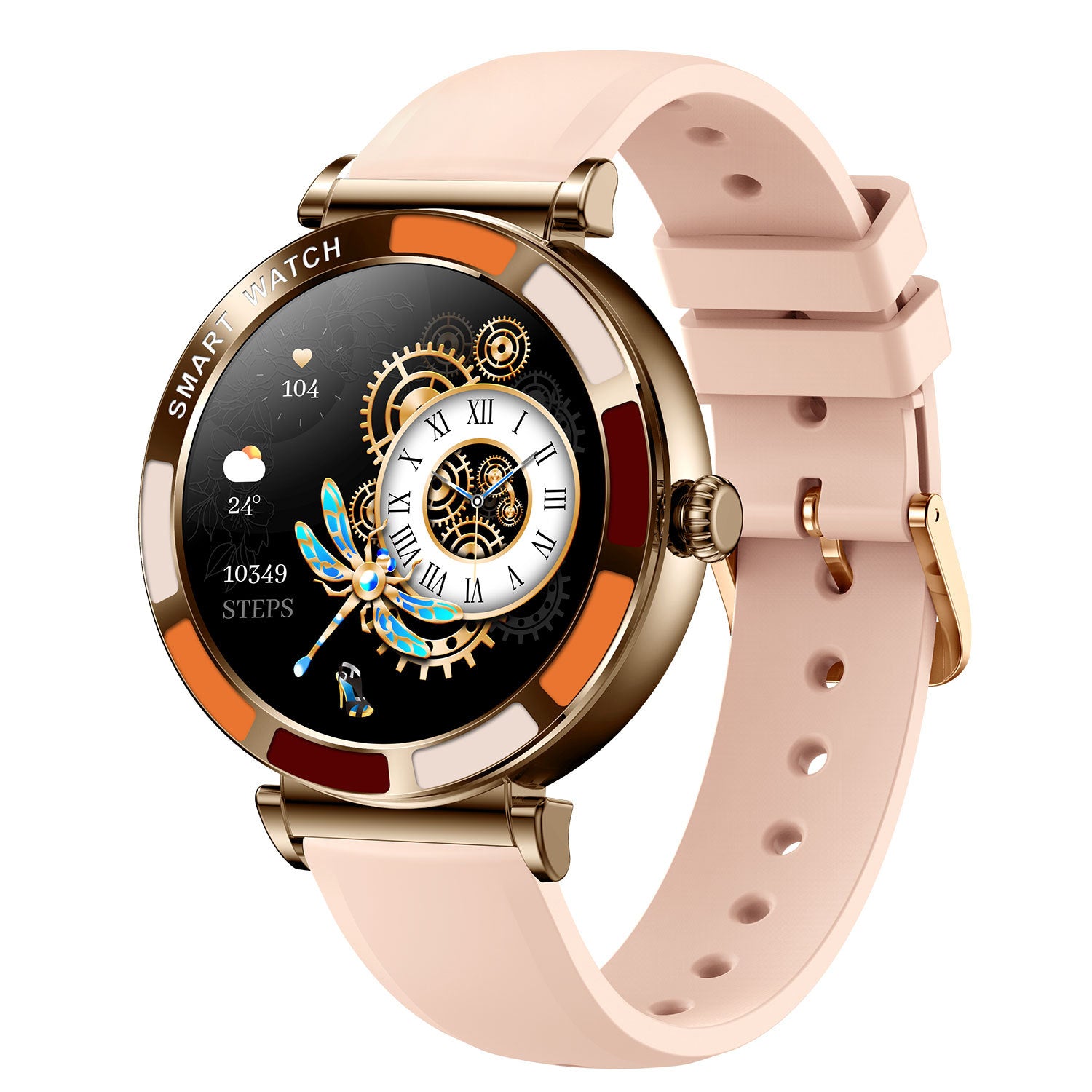 H20 Smartwatch com Chamadas Bluetooth, Voz IA e Monitor de Saúde