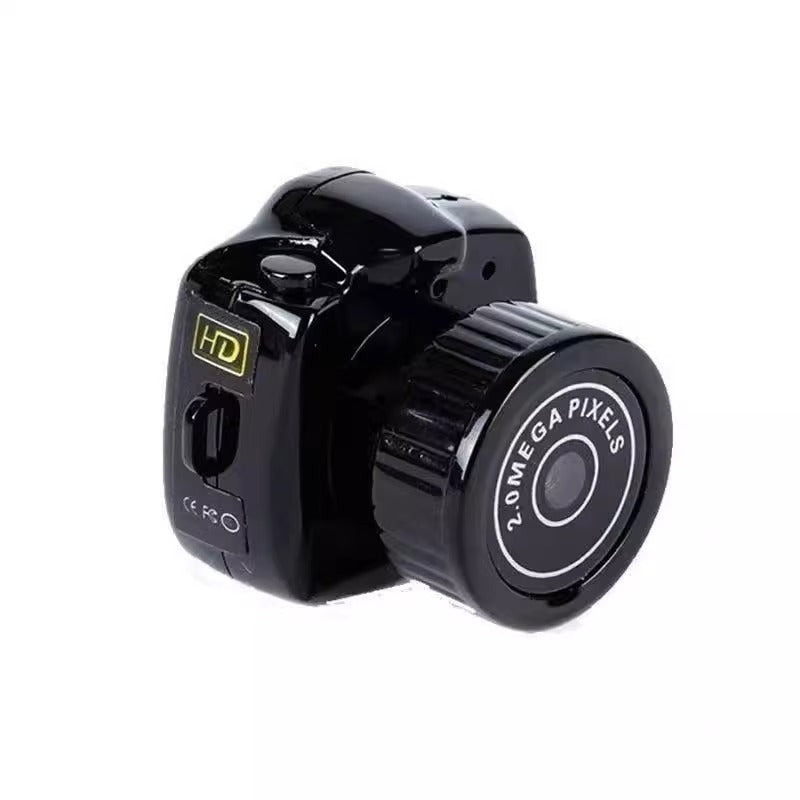 Câmara CCD Mini Y20 com Colar | HD para Estudantes, Festas e Viagens
