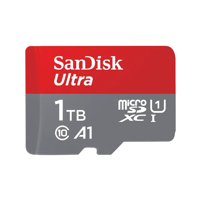 Cartão microSD UHS-I para smartphone, drone e câmara, até 512 GB