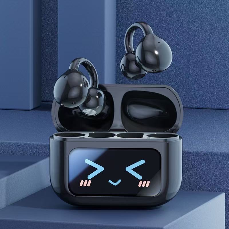 Auriculares Desportivos Sem Fios BT 5.4 | Open Ear com Microfone e À Prova de Água