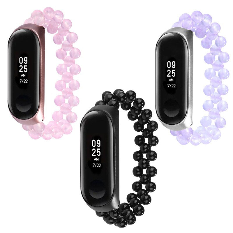 Bracelete de Substituição Joias para Mi Band 3/4 | Pulseira Inteligente Premium