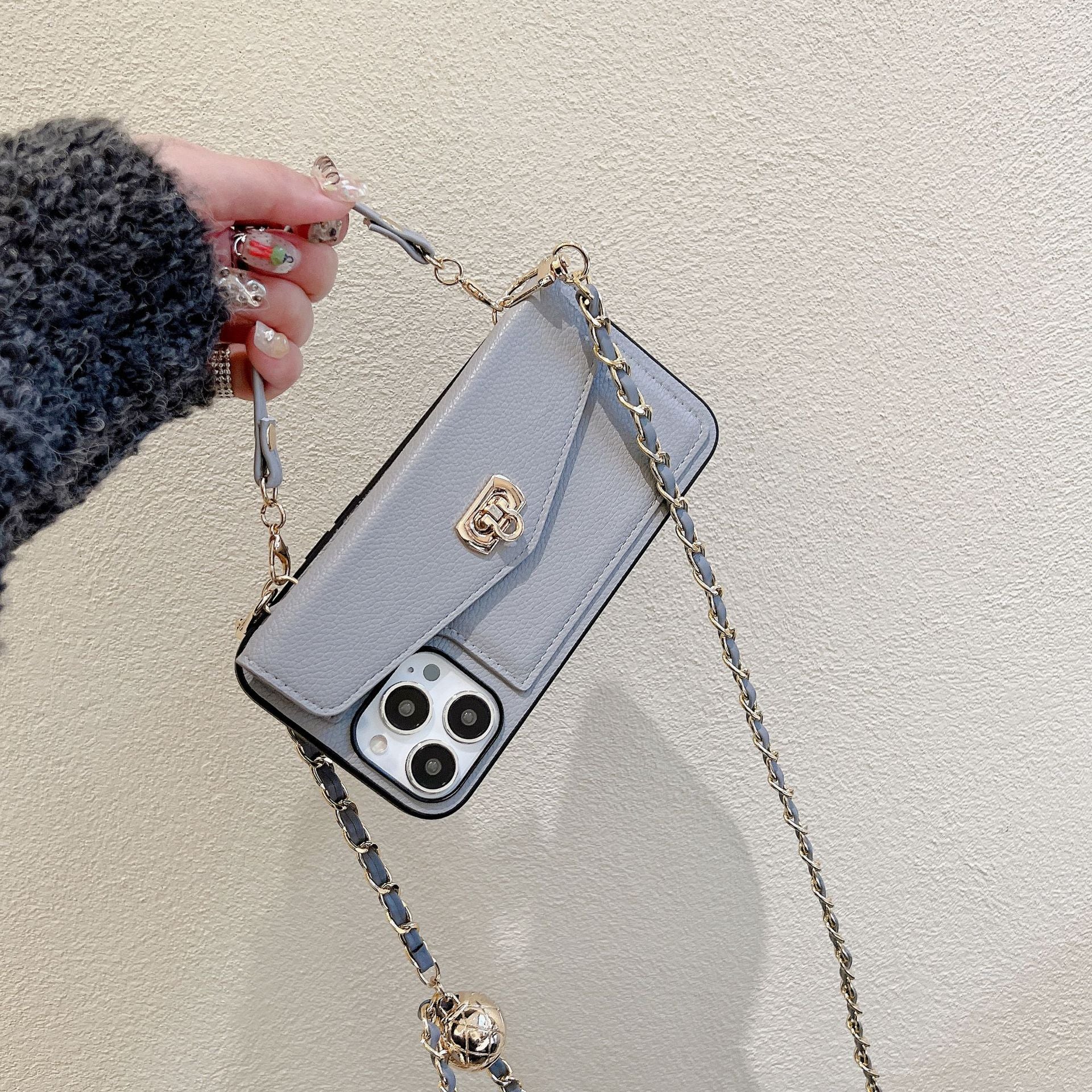 Suitable for iPhone 12 change card holder phone case