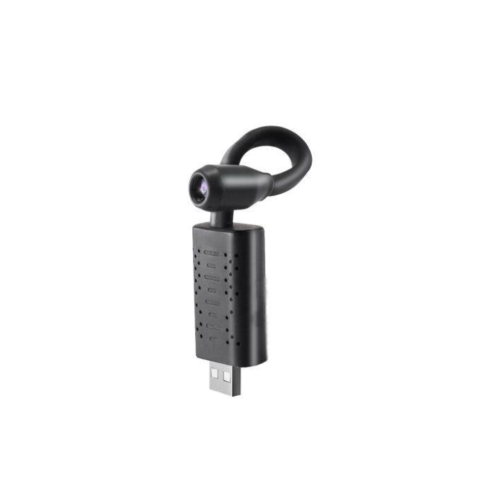EVKVO Mini Câmara WiFi USB HD 1080P — Vigilância em Tempo Real, Deteção Humana por IA, Gravação em Loop