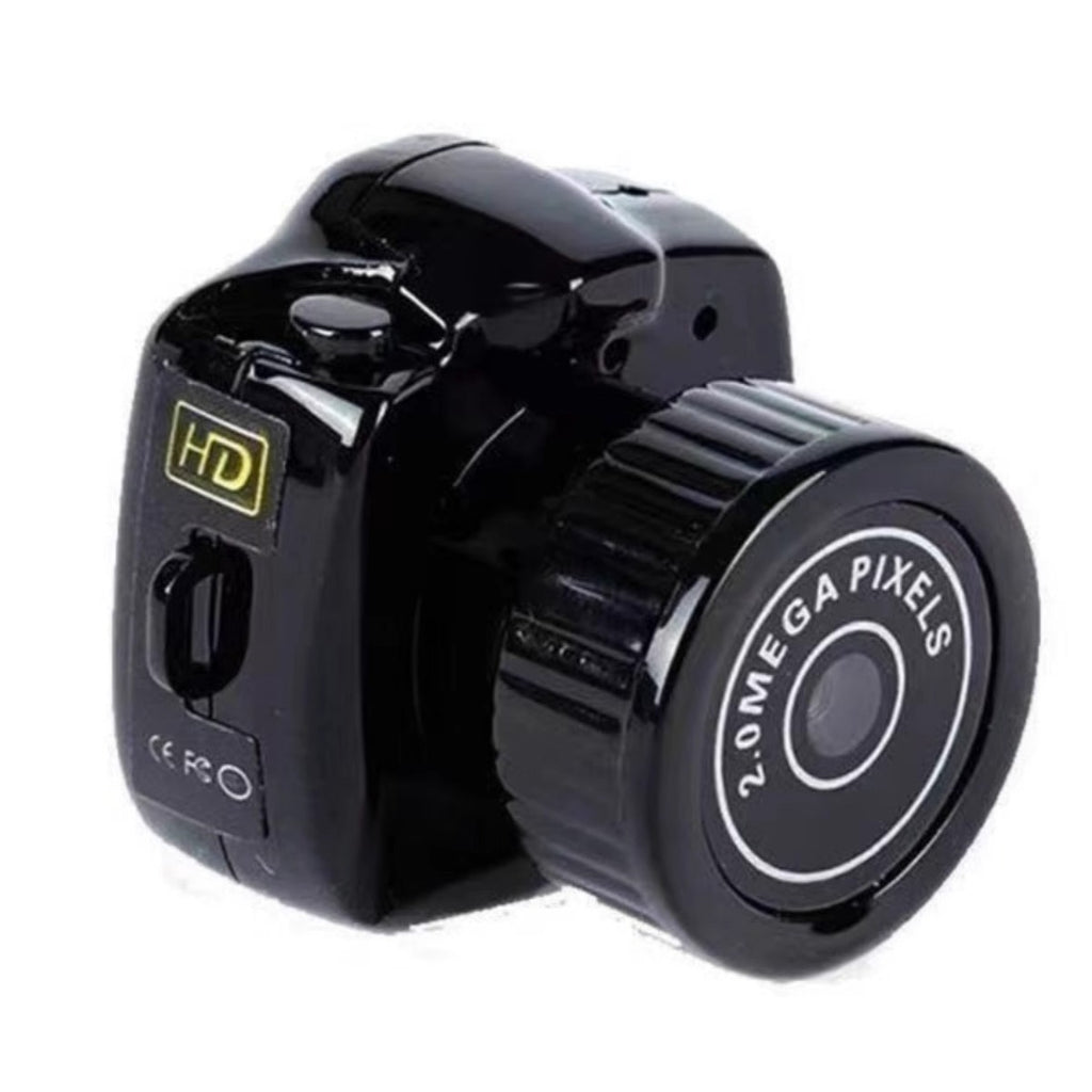 Câmara CCD Mini Y20 com Colar | HD para Estudantes, Festas e Viagens