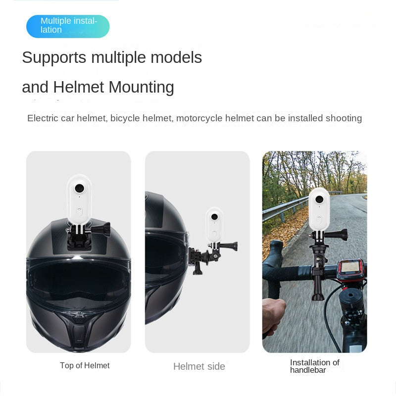 Câmara Desportiva Magnética H88 Pro 4K — Compacta Tipo Polegar para Bicicleta, Animais e Viagens