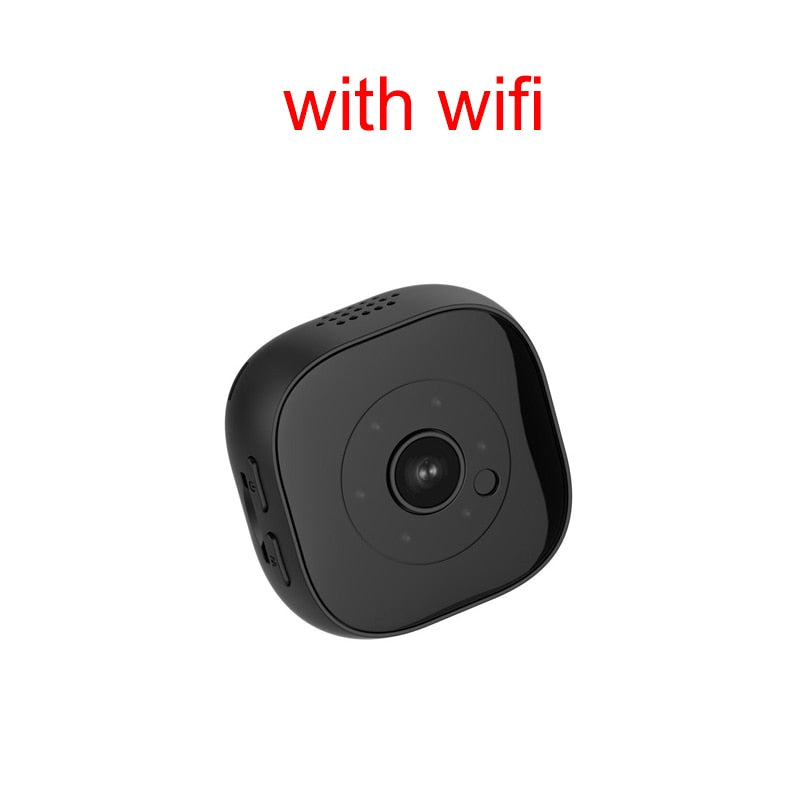Mini Câmara WiFi HD 1080P | Visão Noturna Infravermelhos, DVR, Deteção de Movimento