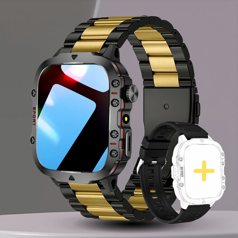 Smartwatch H19 Fitness Tracker | Freq. Cardíaca, Pedometer, Chamadas Bluetooth para iOS