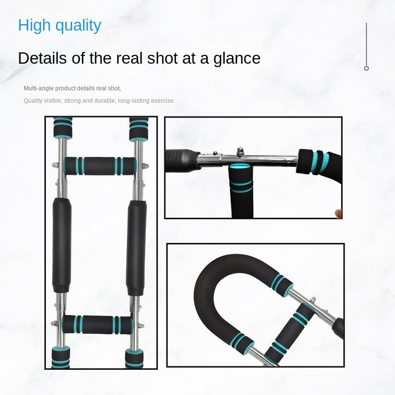 Trainer em U para Braços e Peito | 3 Níveis Ajustáveis | 30–50 kg | Aço
