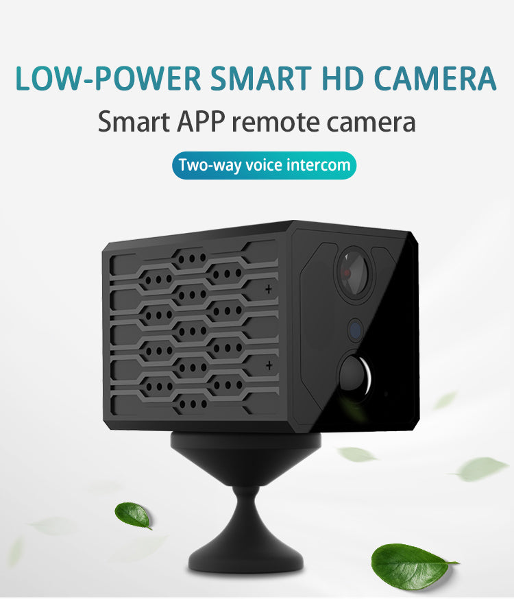 Câmara de Segurança WiFi S3/A9 HD – Sensor Infravermelho PIR, Baixo Consumo, Vigilância Domiciliária