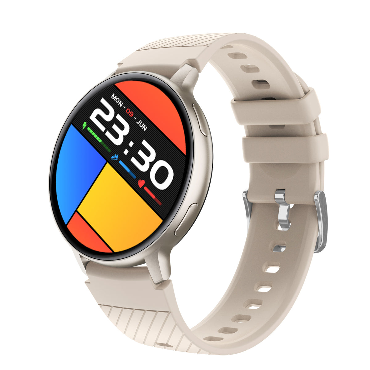 Smartwatch S53 | Chamadas Bluetooth, Monitor de Saúde e Sono | Caixa em Alumínio